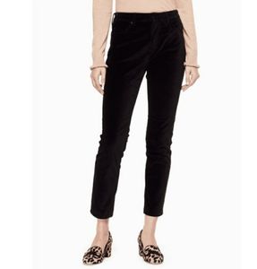 Kate Spade Stretch Velveteen Pants